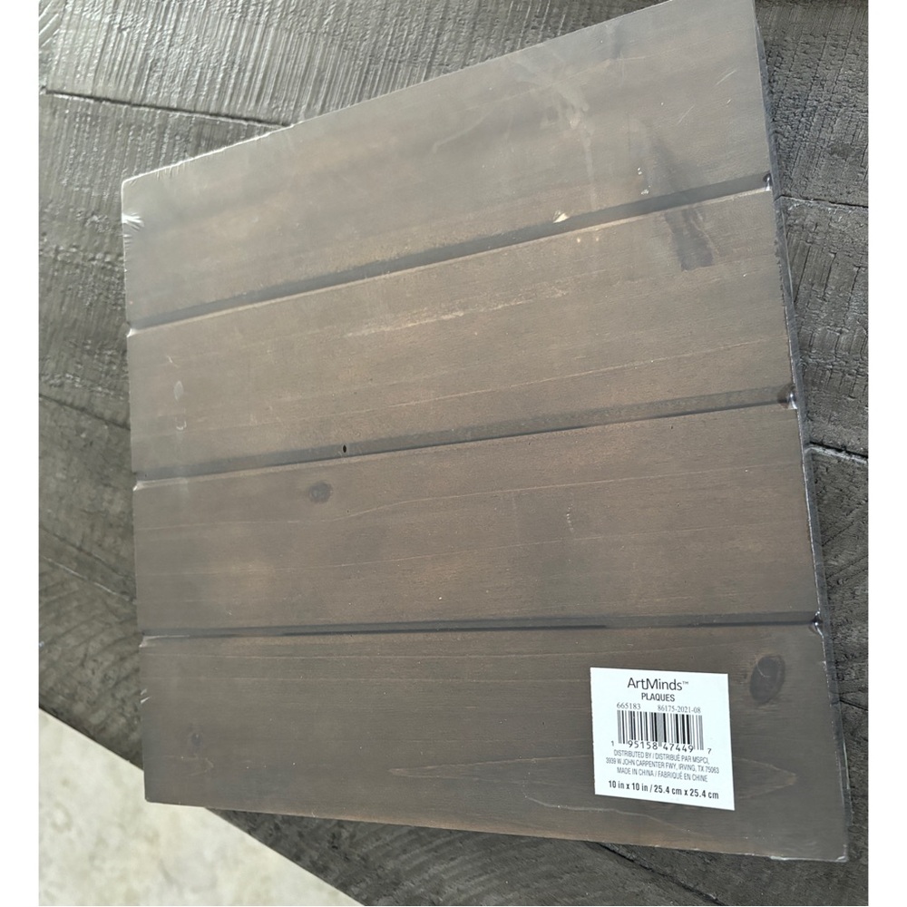 DIY Wood Craft Supply Bundle Rustic Plaques Shadow Boxes Veneer Sheets OS NWT - Picture 11 of 12